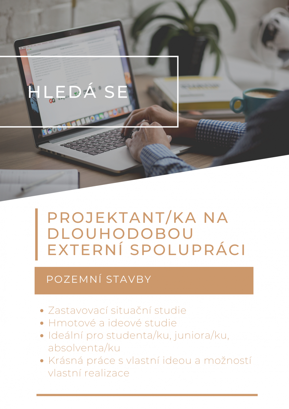 Hledám projektanta/ku na dlouhodobou spolupráci, budu rád za každý kontakt