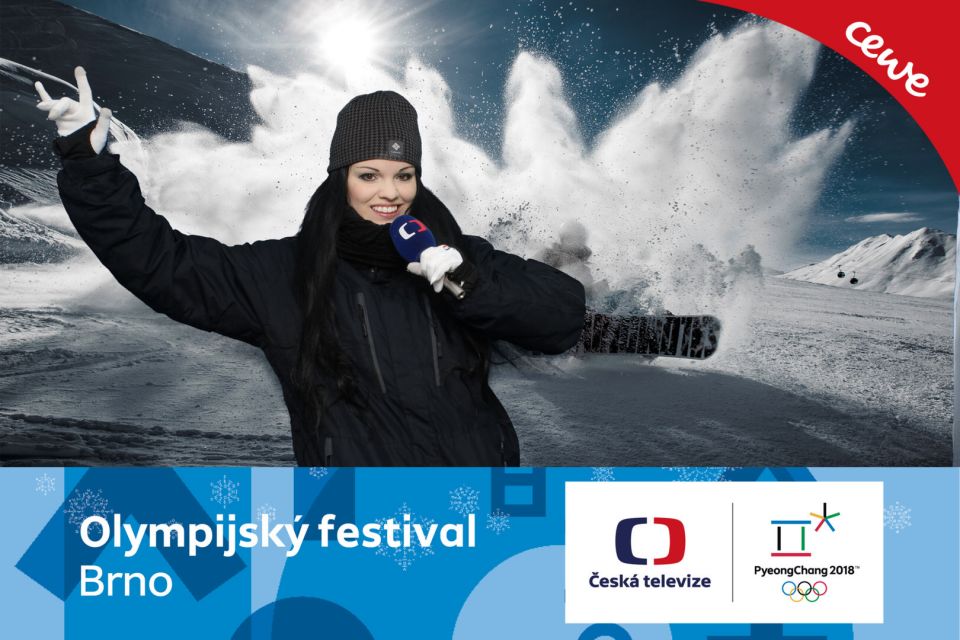 Hostessing pro Českou televizi, Olympijský festival Brno 2018