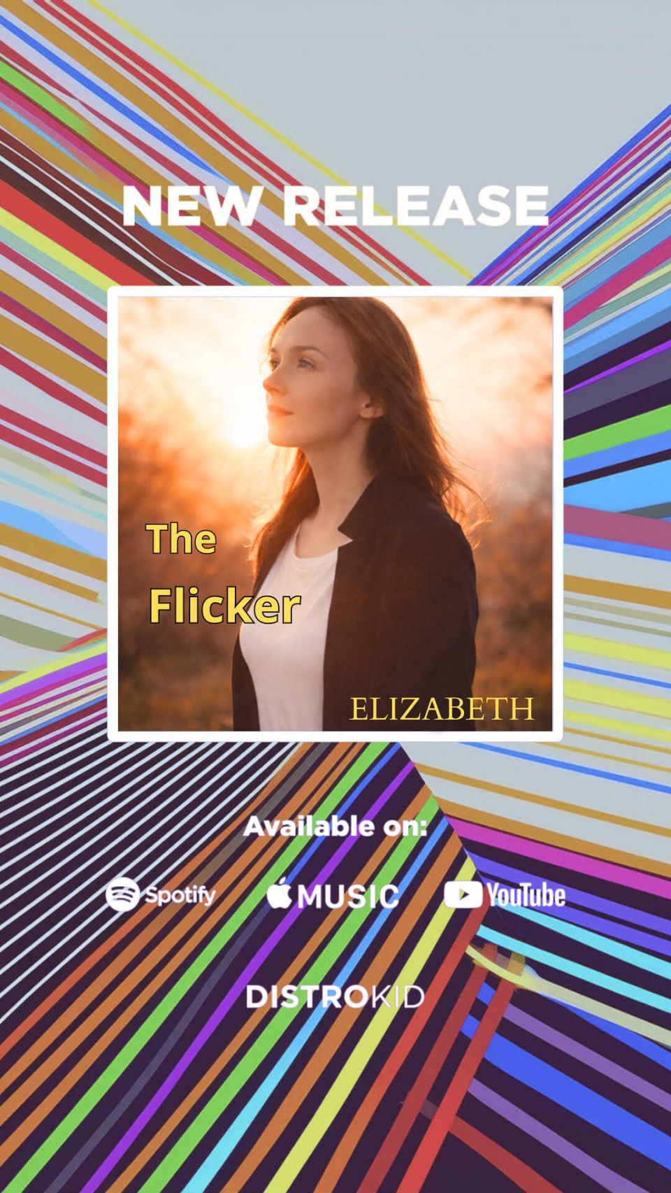 My song  The Flicker is OUT NOW ! 🤩 #eliskasladeckova #Elizabeth #ElizabethRayVictoria