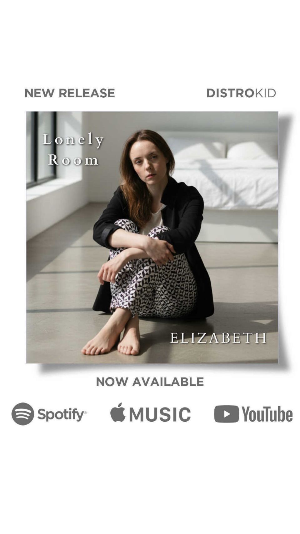 My song LONELY ROOM  is OUT NOW ! 🤩#Elizabeth #ElizabethRayVictoria #eliskasladeckova