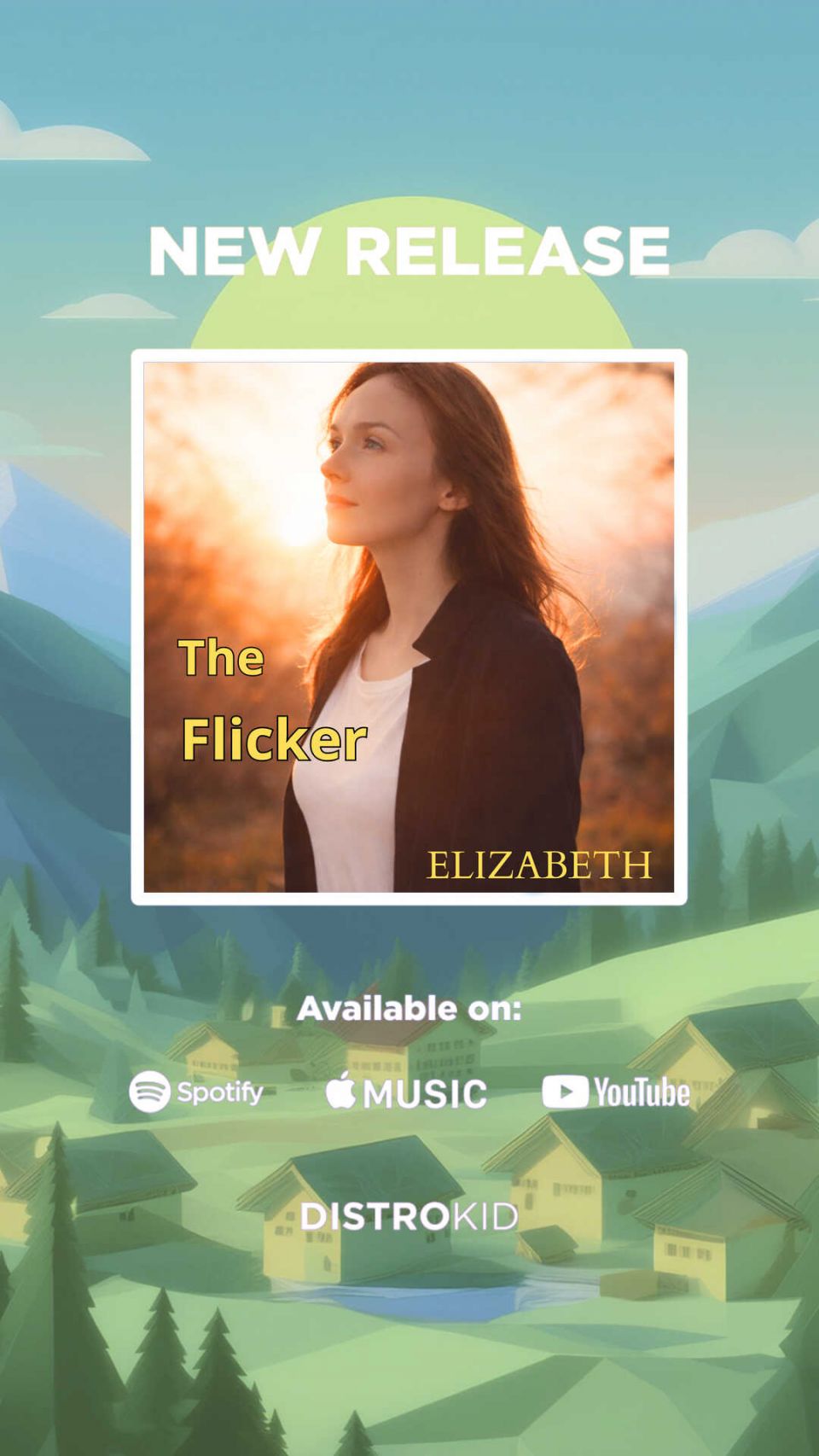 My song The Flicker is OUT NOW ! 🤩#eliskasladeckova #Elizabeth #ElizabethRayVictoria