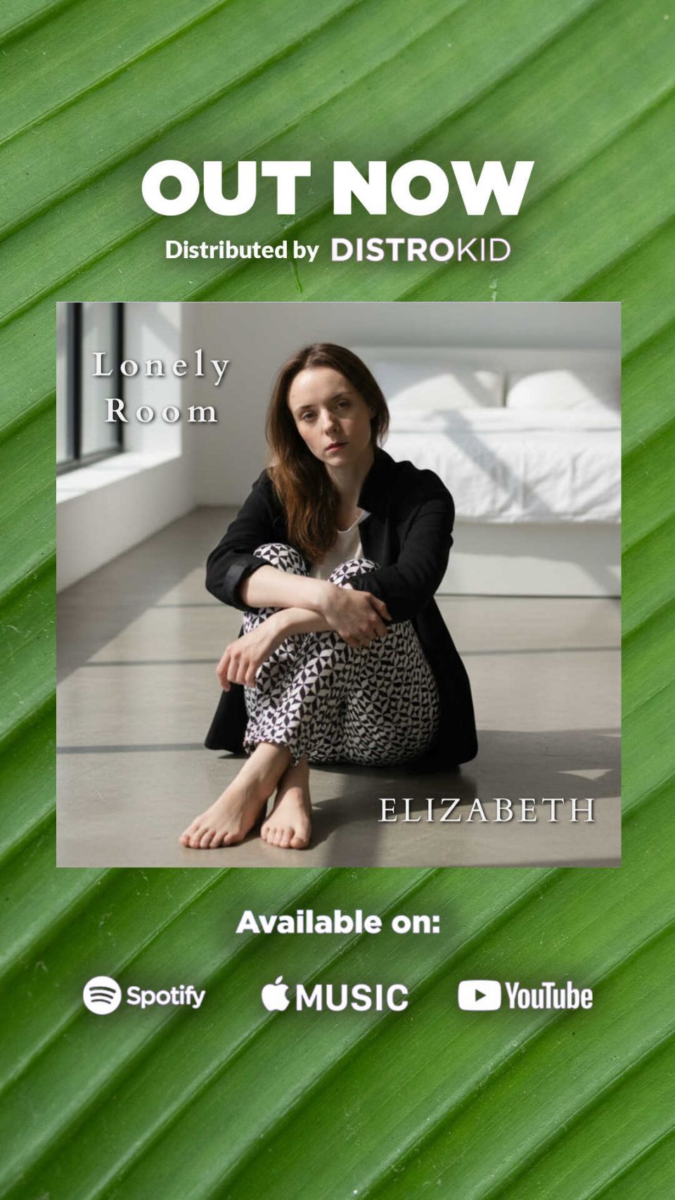 My song LONELY ROOM is OUT NOW ! 🤩 #Elizabeth  #ElizabethRayVictoria #eliskasladeckova