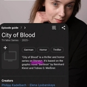 ⭐ Natáčela jsem pro DISNEY ⭐❇️ Léto  pro mě bylo neuvěřitelným zážitkem. 🟧 Měla jsem tu čest natáčet pro DISNEY v seriálu CITY OF BLOOD, kde jsem hrála upírku. 🧛‍♀️❇️ Tento projekt pro mě znamená nejen splněný sen, ale i příležitost, kterou jsem si vždy přála – být součástí světa DISNEY. 💟✨️⭐ 🟧 Natáčela jsem po boku takových hereckých osobností jako jsou Lars Eidinger a  Jenny Schily a pracovat pod režijním vedením Philippa Kadelbacha. 💟 😊 🟢 Seriál:  CITY OF BLOOD 🟡 Produkce:  DISNEY +🟢 Režie: Philipp Kadelbach  ✴️ Scénář: Daniela Baumgärtl, Philipp Kadelbach, Bernd Lange, Kim Zimmermann#eliskasladeckova #Disney #Disneyplus #actress #life #jobs #love #dream #happy #best  #fypreels #serial #shooting #tv #tvserial #fyp #fyppp #fypage  #fypシ゚viral #fypシ #fypシ゚ #fypviral...